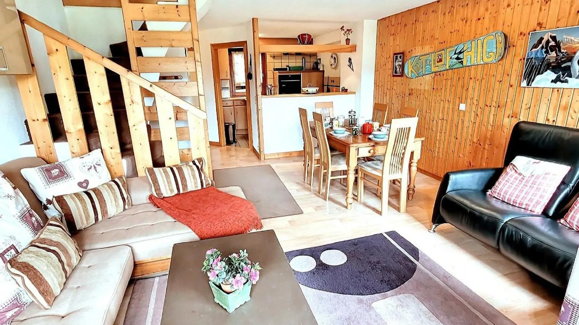 Ferienwohnung T3 Au Pied Des Pistes Avec Parking Et Wifi - Fr-1-598-128 Les Gets